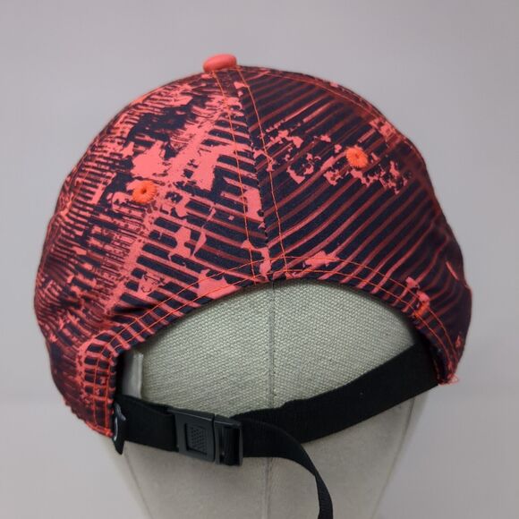 Oakley Slideback Hat Pink One Size Adjustable Vented Holes 6 Panel Polyester - Picture 5 of 9